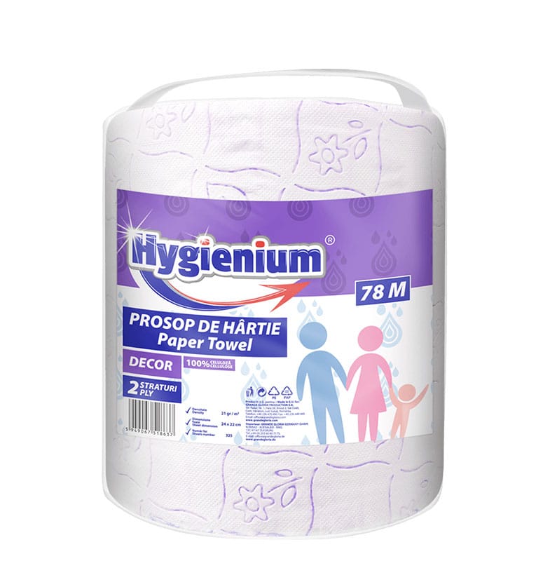 Prosoape de Hartie 2 straturi 78 m. Hygienium